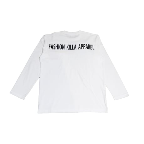 KILLA SHINING DAY L/S TEE WHITE