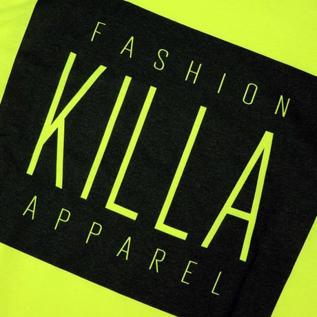 KIDS NEW ESSENTIAL BOX LOGO S/S TEE SAFETY YELLOW