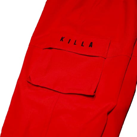 ESSENTIAL LOGO SHELL JOGGER RED