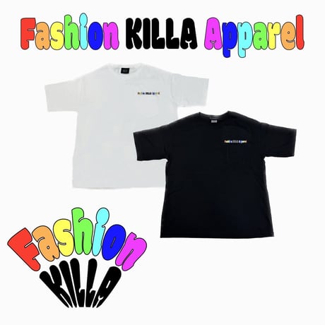 RAINBOW KILLA ポケット付きTEE（2COLOR）