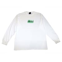 TRIPLE LOGO L/S TEE WHITE×LIME