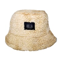 BOX LOGO BOA BUCKET HAT BEIGE×BROWN