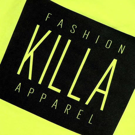 NEW ESSENTIAL BOX LOGO L/S TEE SAFETY YELLOW