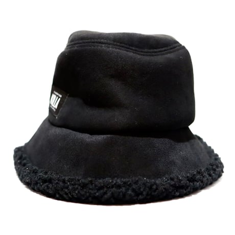 BOX LOGO BOA BUCKET HAT BLACK