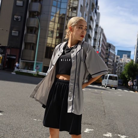 KILLA BASEBALL JERSEY GRAY