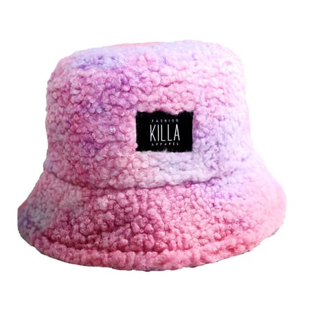 BOX LOGO BOA BUCKET HAT PINK×PURPLE