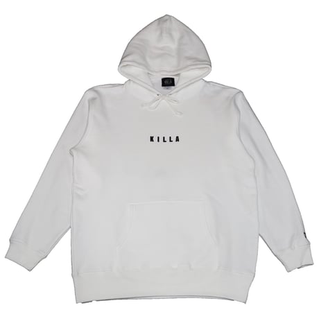 KILLA  PATCH HOODIE  WHITE