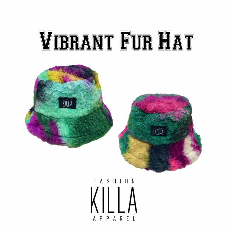 VIBRANT FUR HAT | Fashion KILLA Apparel