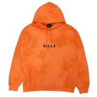 NEW ESSENTIAL BOX LOGO HOODIE BLEACH ORANGE