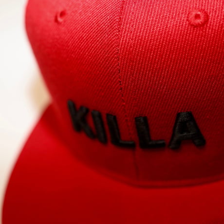KILLA FRONT LOGO CAP RED