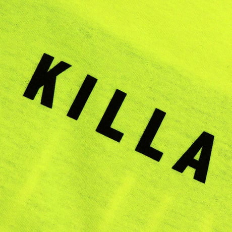 NEW ESSENTIAL BOX LOGO L/S TEE SAFETY YELLOW