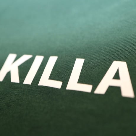 NEW ESSENTIAL LOGO L/S TEE GREEN