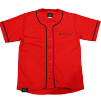 KILLA BASEBALL JERSEY RED