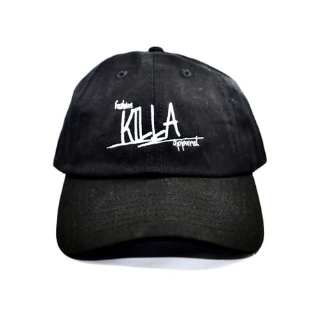 STYLISH FRONT LOGO CAP BLACK