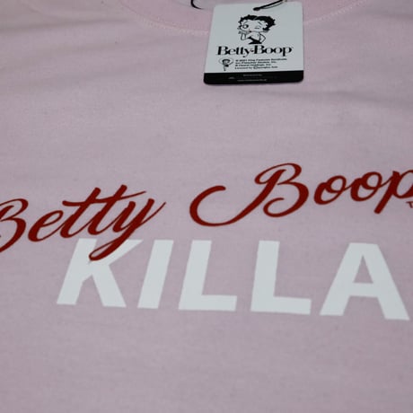 Betty Boop × Fashion KILLA Apparel S/S TEE PINK