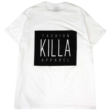 NEW ESSENTIAL BOX LOGO S/S TEE WHITE