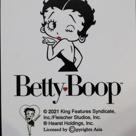 Betty Boop × Fashion KILLA Apparel L/S TEE BLACK