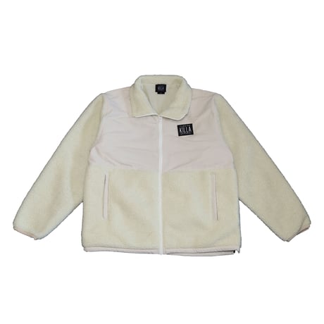 KILLA  ZIP FREEZE BOA JACKET  IVORY