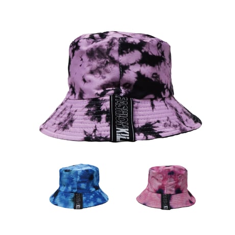 KILLA ORIGINAL TIE-DYE REVERSIBLE BUCKET HAT