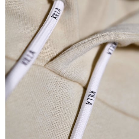 TINY KILLA HOODIE IVORY