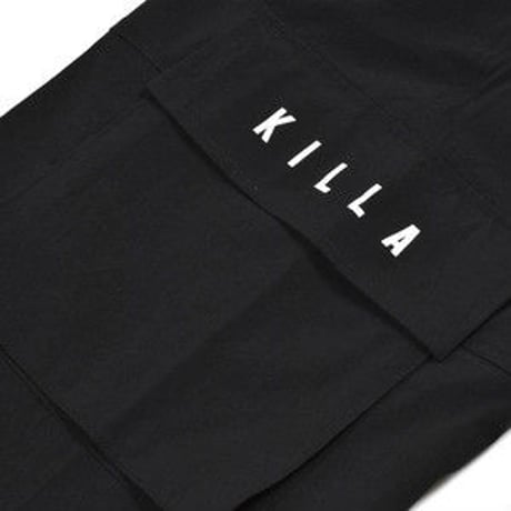 ESSENTIAL LOGO SHELL JOGGER BLACK