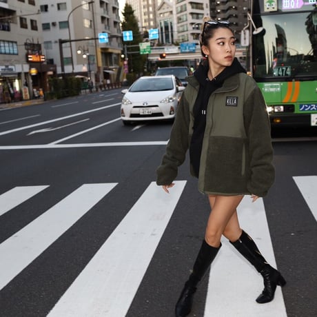KILLA  ZIP FREEZE BOA JACKET  OLIVE