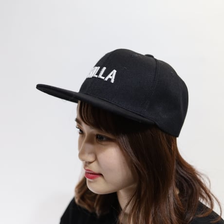 KILLA FRONT LOGO CAP BLACK