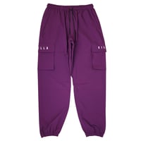 NEW ESSENTIAL LOGO SHELL JOGGER PURPLE