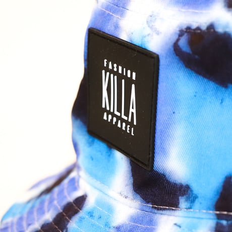 NEW RUBBER BOX LOGO  TIE-DYE BUCKET HATE