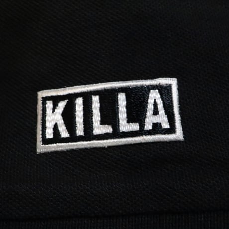KILLA POLO SHIRT BLACK