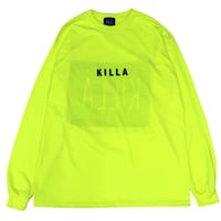 NEW ESSENTIAL BOX LOGO L/S TEE SAFETY YELLOW