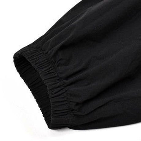 ESSENTIAL LOGO SHELL JOGGER BLACK