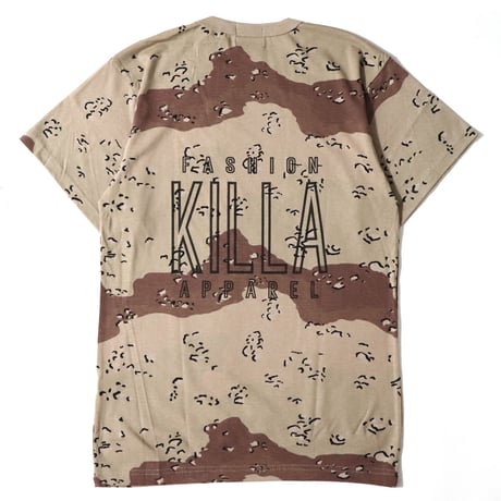 NEW ESSENTIAL LOGO S/S TEE DESERT CAMO