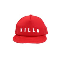 KILLA FROT LOGO MESH CAP RED