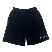 BLACK SWEAT SHORT PANTS
