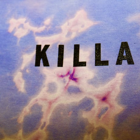 NEW ESSENTIAL BOX LOGO L/S TEE TIE DYE PURPLE
