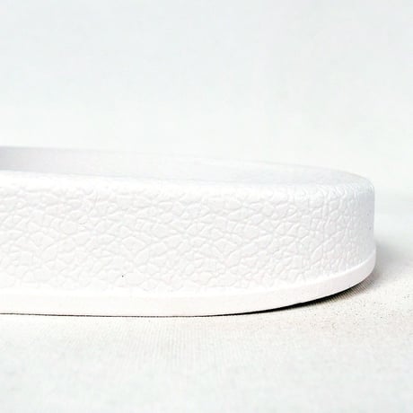 NEW ESSENTIAL LOGO SLIDER SANDALS WHITE