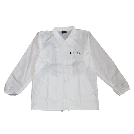 KILLA SHINING DAY COACH JACKET  WHITE