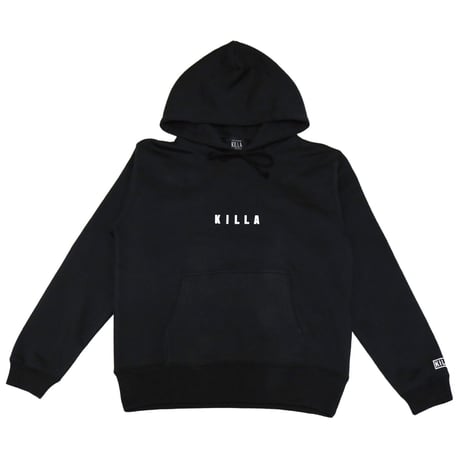 KILLA  PATCH HOODIE  BLACK