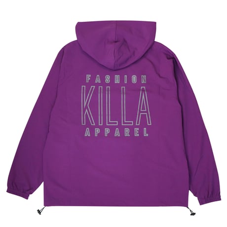 NEW ESSENTIAL LOGO  SHELL ANORAK  JACKET  PURPLE