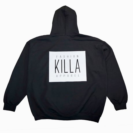 NEW ESSENTIAL BOX LOGO HOODIE BLACK