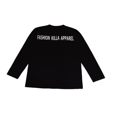 KILLA SHINING DAY L/S TEE BLACK