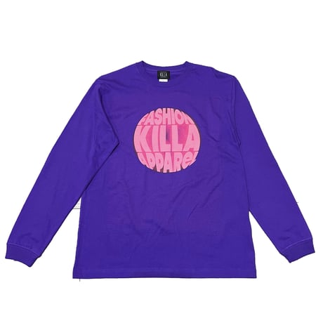 NEW CIRCLE KILLA LONG TEE PURPLE