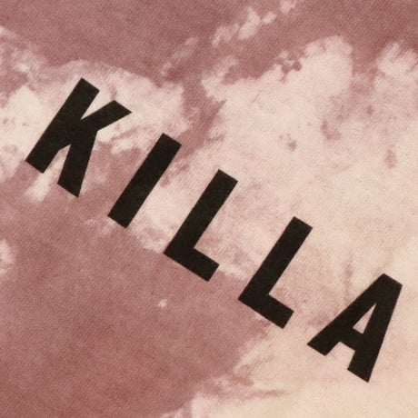 NEW ESSENTIAL BOX LOGO S/S TEE TIE DYE PURPLE