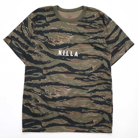 NEW ESSENTIAL BOX LOGO S/S TEE TIGER CAMO