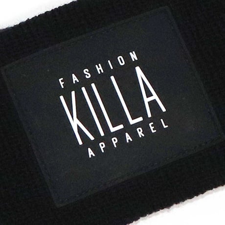 NEW RUBBER BOX LOGO HEAD BAND BLACK