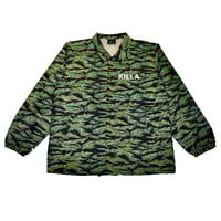 NEW ESSENTIAL LOGO  COACH JACKET TIGER CAMO