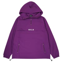 NEW ESSENTIAL LOGO  SHELL ANORAK  JACKET  PURPLE