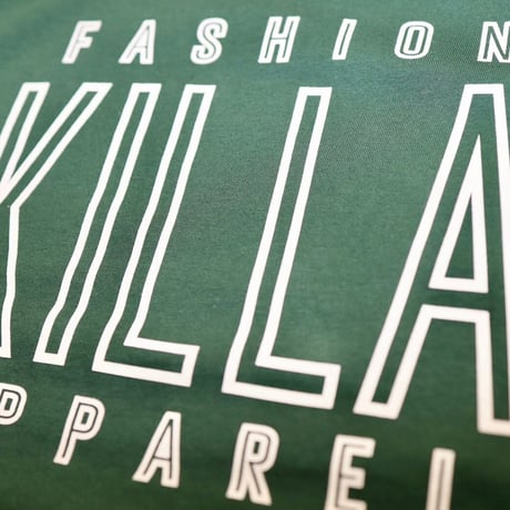 NEW ESSENTIAL LOGO L/S TEE GREEN
