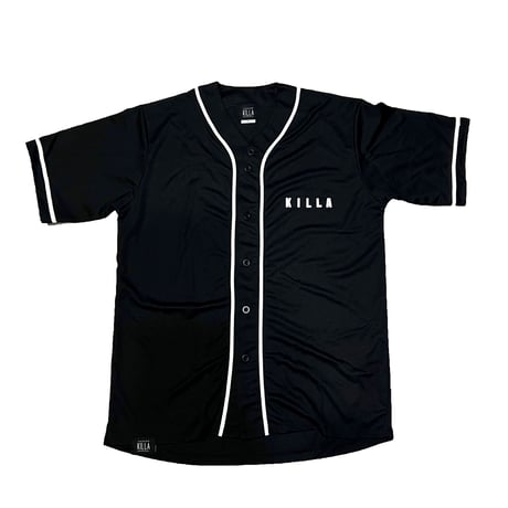 KILLA BASEBALL JERSEY BLACK